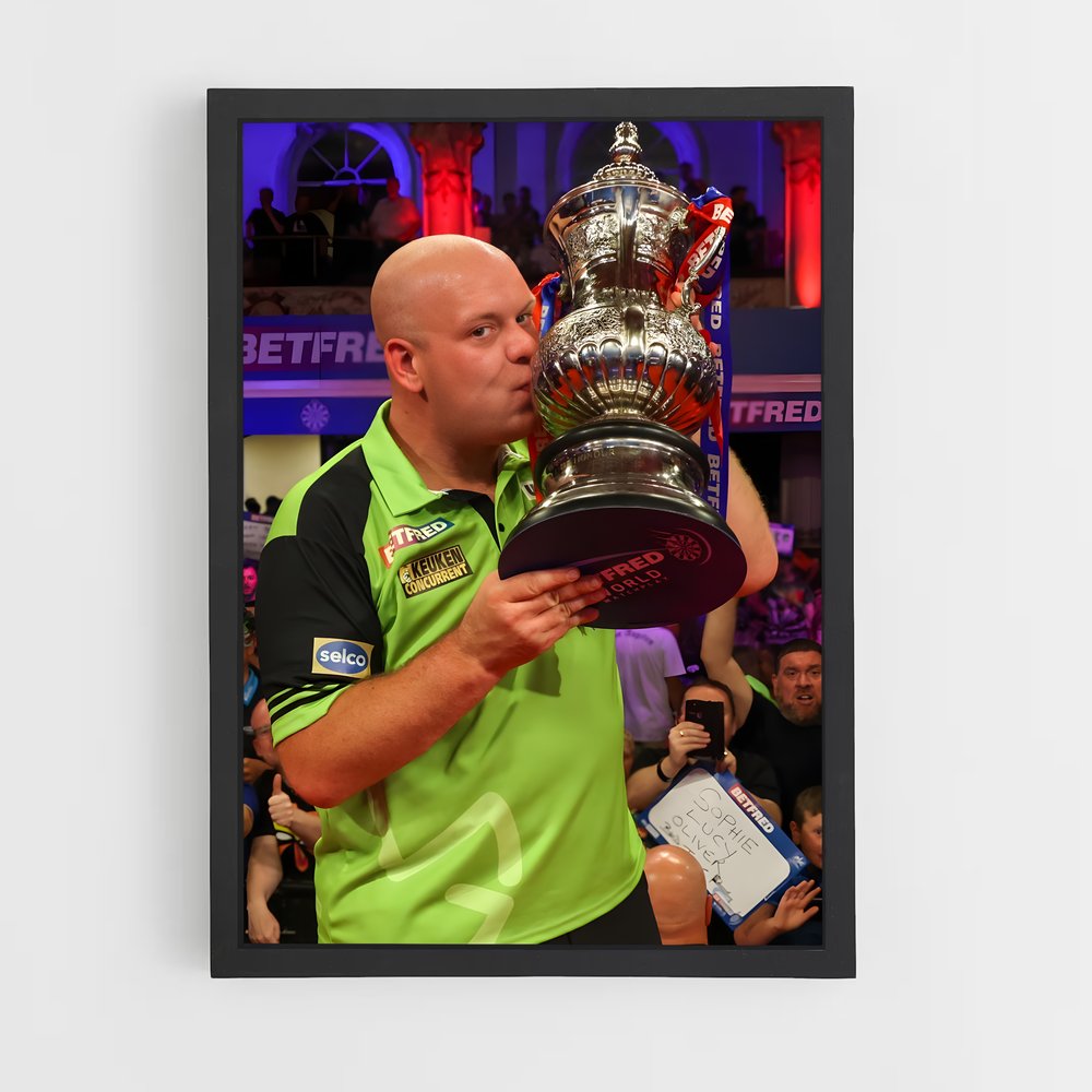 Poster Champion du Monde de Fléchettes (vue 2)